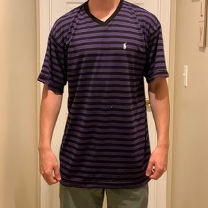 (5 for 20$ deal) 3XL Striped V-Neck Polo